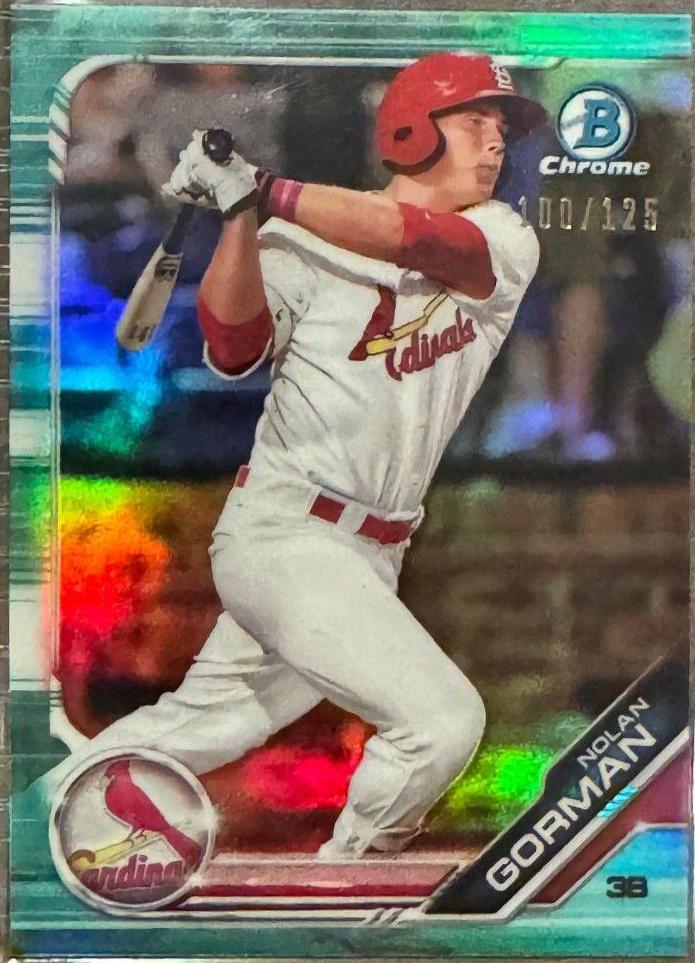 Nolan Gorman [Green Refractor] #BCP-60