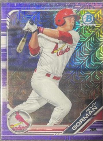 Nolan Gorman [Purple Refractor] #BCP-60