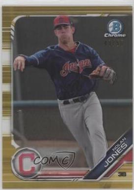 Nolan Jones [Gold Refractor] #BCP-155