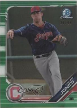 Nolan Jones [Green Refractor] #BCP-155