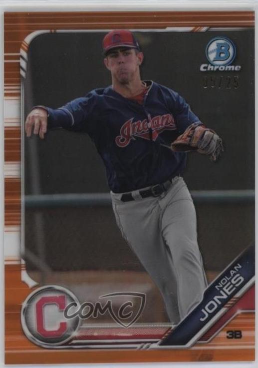 Nolan Jones [Orange Refractor] #BCP-155