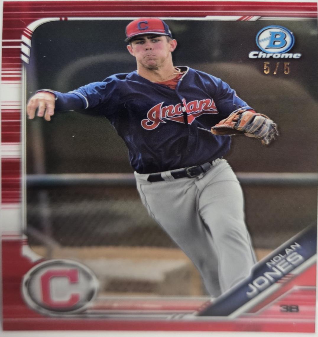 Nolan Jones [Red Refractor] #BCP-155