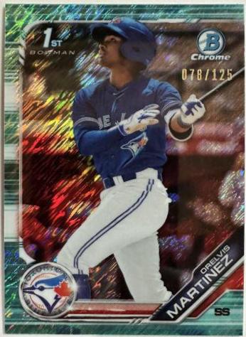 Orelvis Martinez [Aqua Shimmer Refractor] #BCP-69