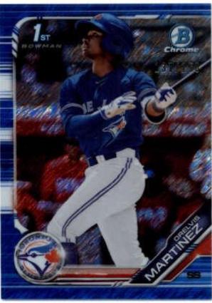 Orelvis Martinez [Blue Shimmer Refractor] #BCP-69