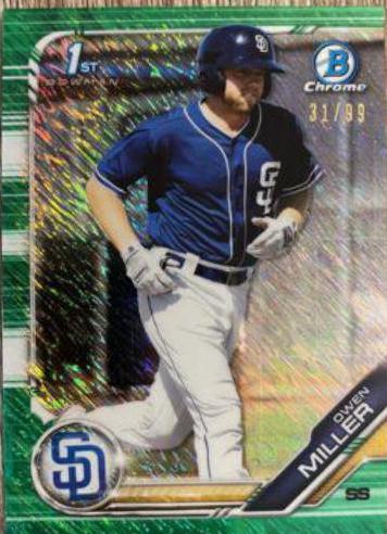 Owen Miller [Green Shimmer Refractor] #BCP-170