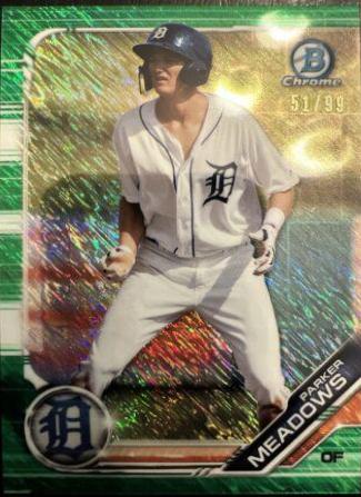 Parker Meadows [Green Refractor] #BCP-175