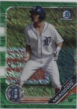 Parker Meadows [Green Shimmer Refractor] #BCP-175
