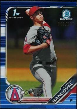 Patrick Sandoval [Blue Refractor] #BCP-236