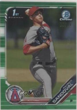 Patrick Sandoval [Green Refractor] #BCP-236