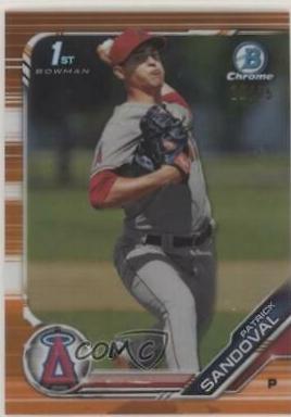 Patrick Sandoval [Orange Refractor] #BCP-236