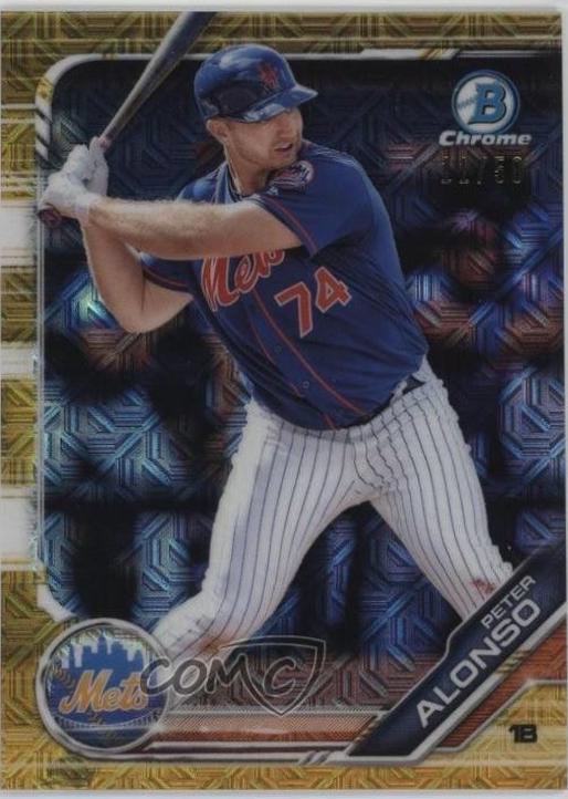 Peter Alonso [Mojo Gold Refractor] #BCP-127