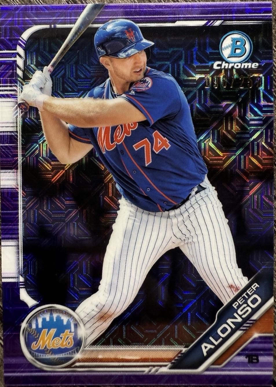 Peter Alonso [Mojo Purple Refractor] #BCP-127