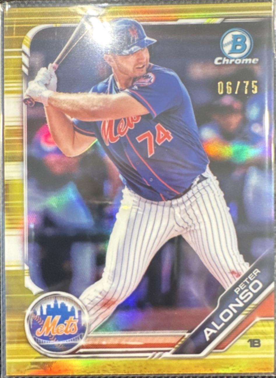 Peter Alonso [Yellow Refractor] #BCP-127