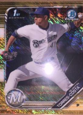 Quintin Torres Costa [Gold Shimmer Refractor] #BCP-242