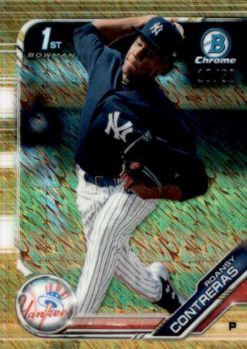 Roansy Contreras [Gold Shimmer Refractor] #BCP-160