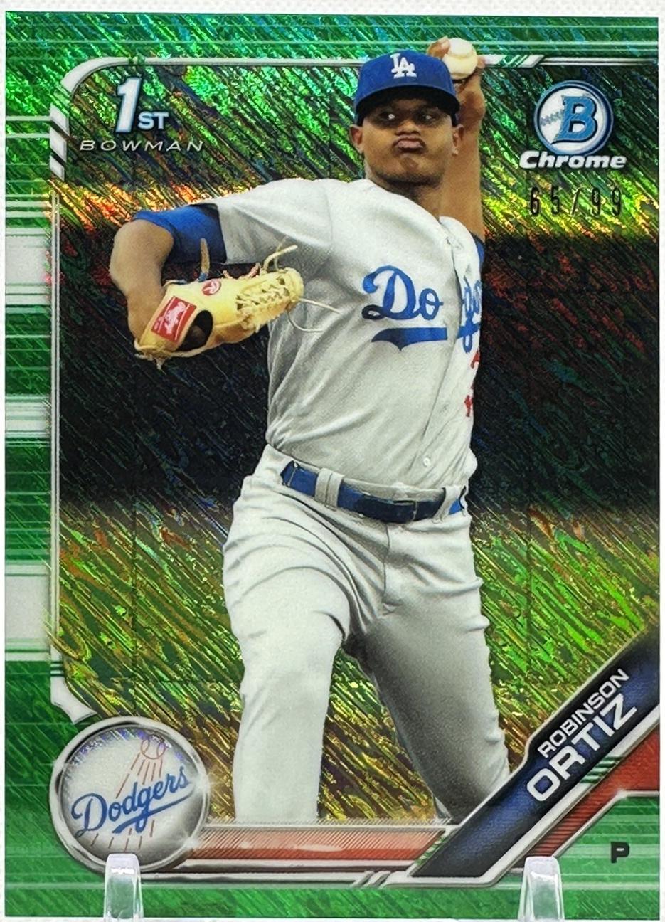 Robinson Ortiz [Green Shimmer Refractor] #BCP-153