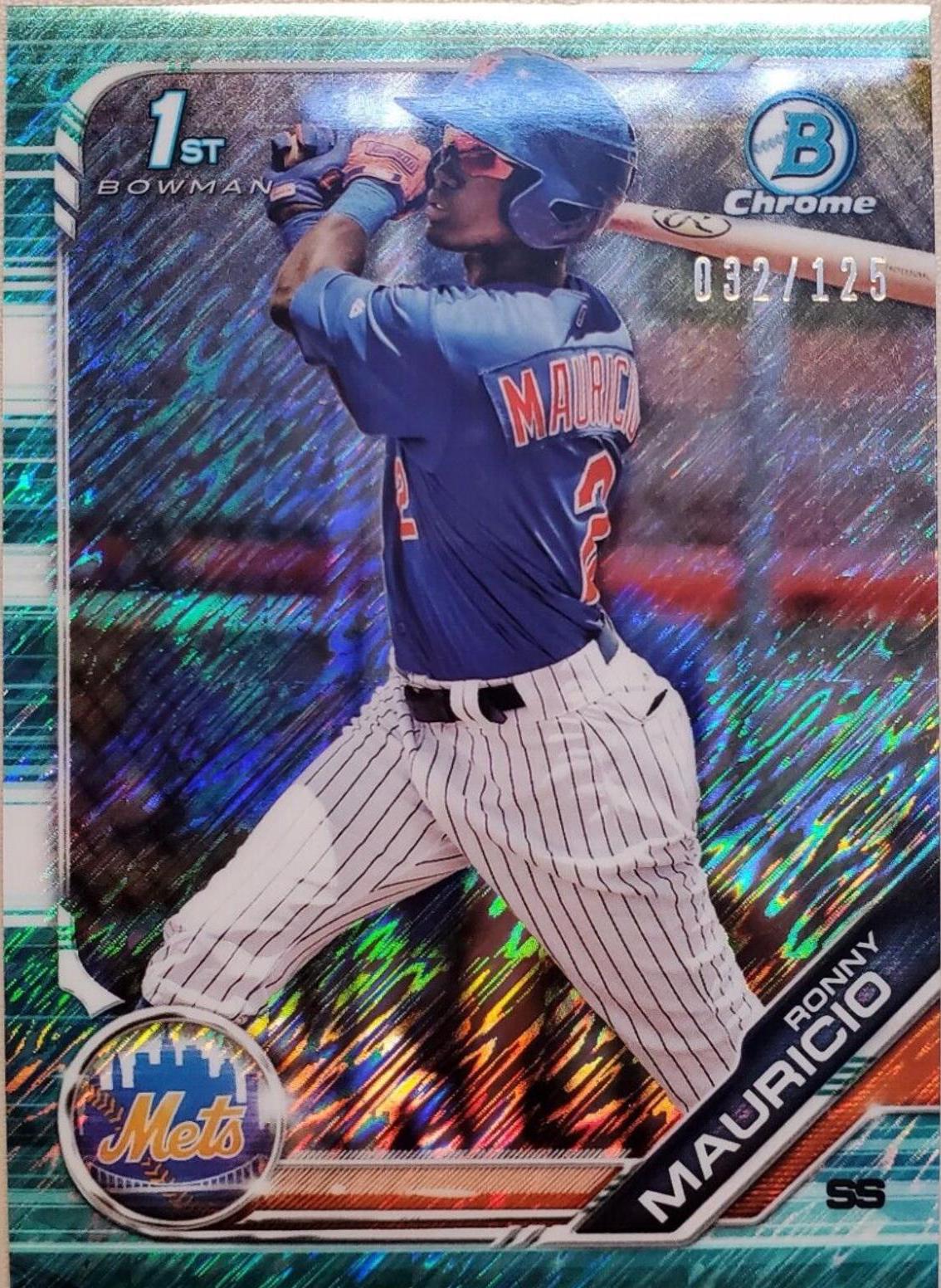 Ronny Mauricio [Aqua Refractor] #BCP-107