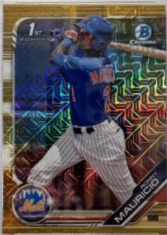 Ronny Mauricio [Gold Shimmer Refractor] #BCP-107