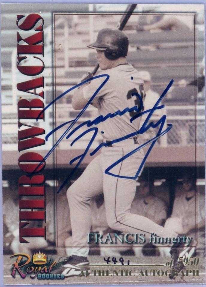 Francis Finnerty [Autograph] #29