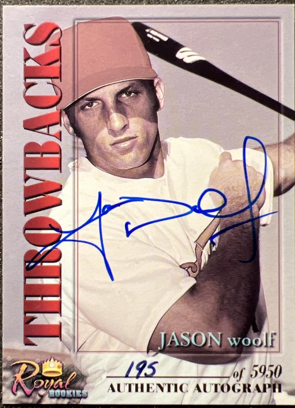 Jason Woolf [Autograph] #2