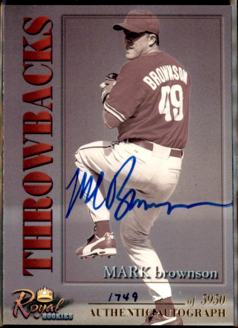 Mark Brownson [Autograph] #1