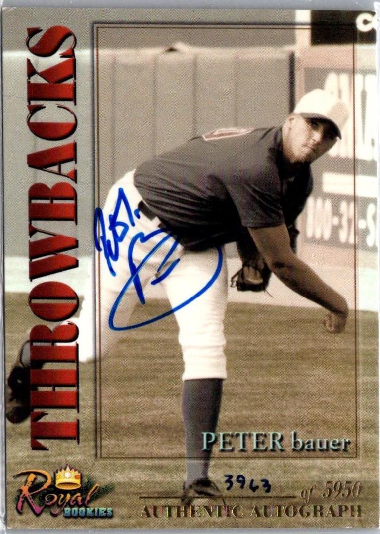 Peter Bauer [Autograph] #18
