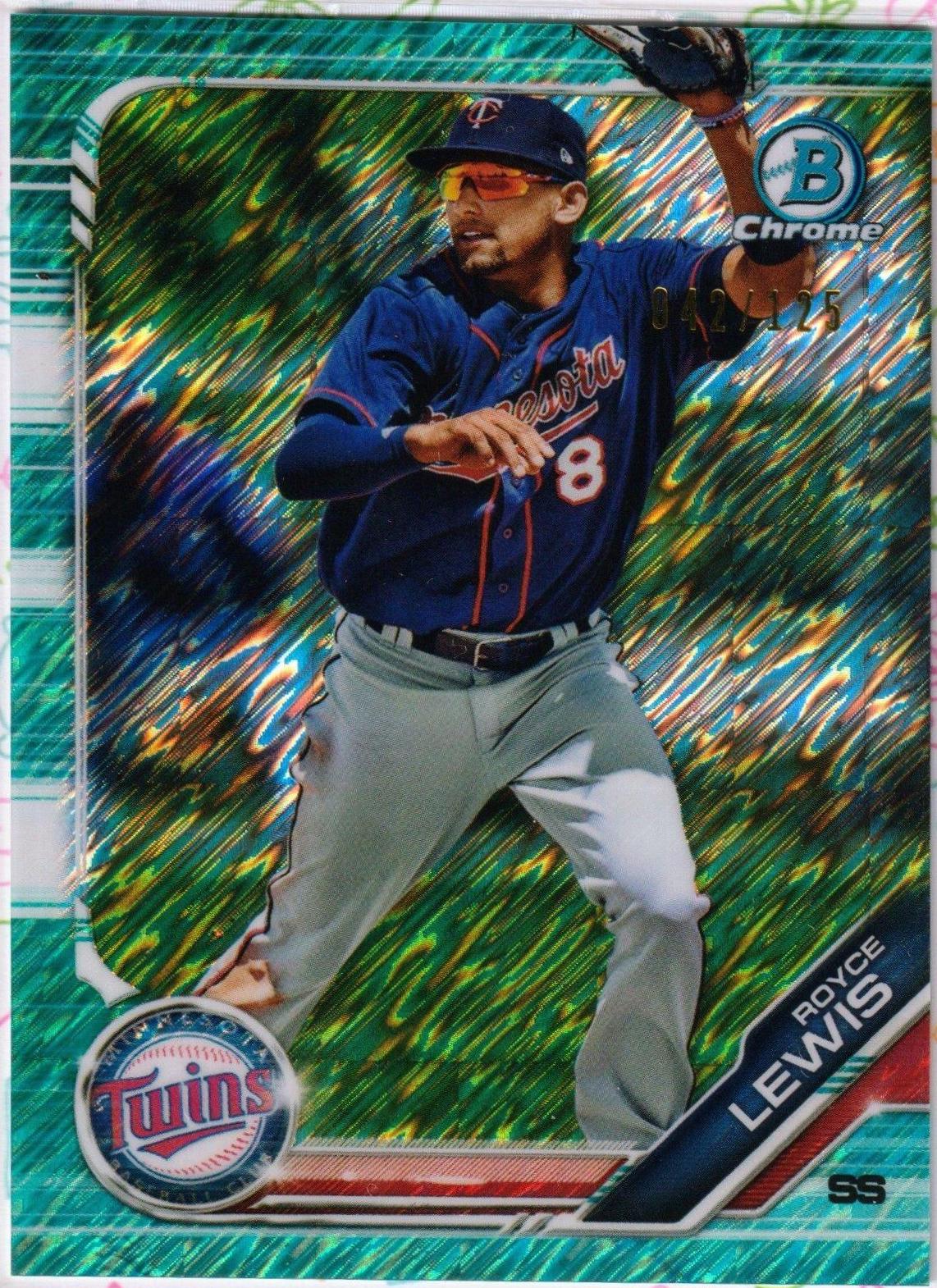 Royce Lewis [Aqua Shimmer Refractor] #BCP-103
