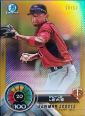 Royce Lewis [Gold Refractor] #BCP-103