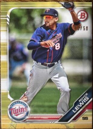 Royce Lewis [Gold Shimmer Refractor] #BCP-103