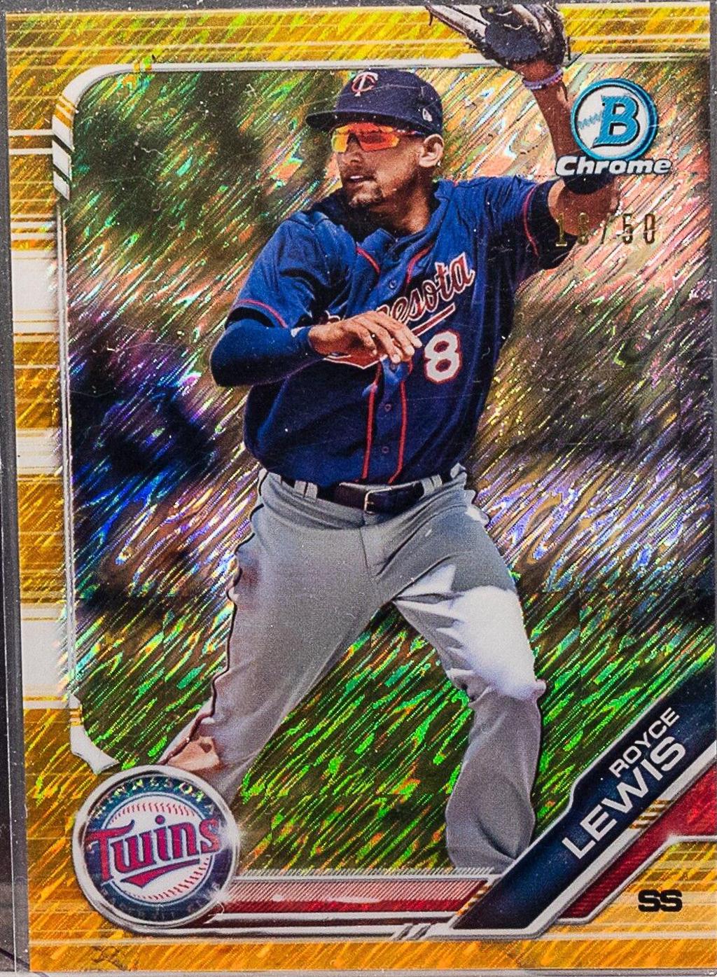 Royce Lewis [Gold Shimmer Refractor] #BCP-151