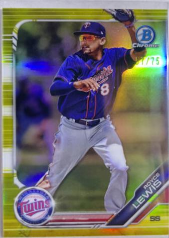 Royce Lewis [Yellow Refractor] #BCP-103