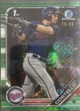 Ryan Costello [Green Shimmer Refractor] #BCP-101