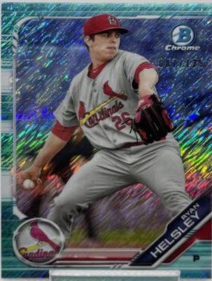Ryan Helsley [Aqua Shimmer Refractor] #BCP-121
