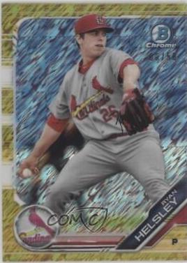 Ryan Helsley [Gold Shimmer Refractor] #BCP-121