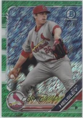 Ryan Helsley [Green Shimmer Refractor] #BCP-121