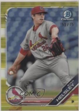 Ryan Helsley [Yellow Refractor] #BCP-121
