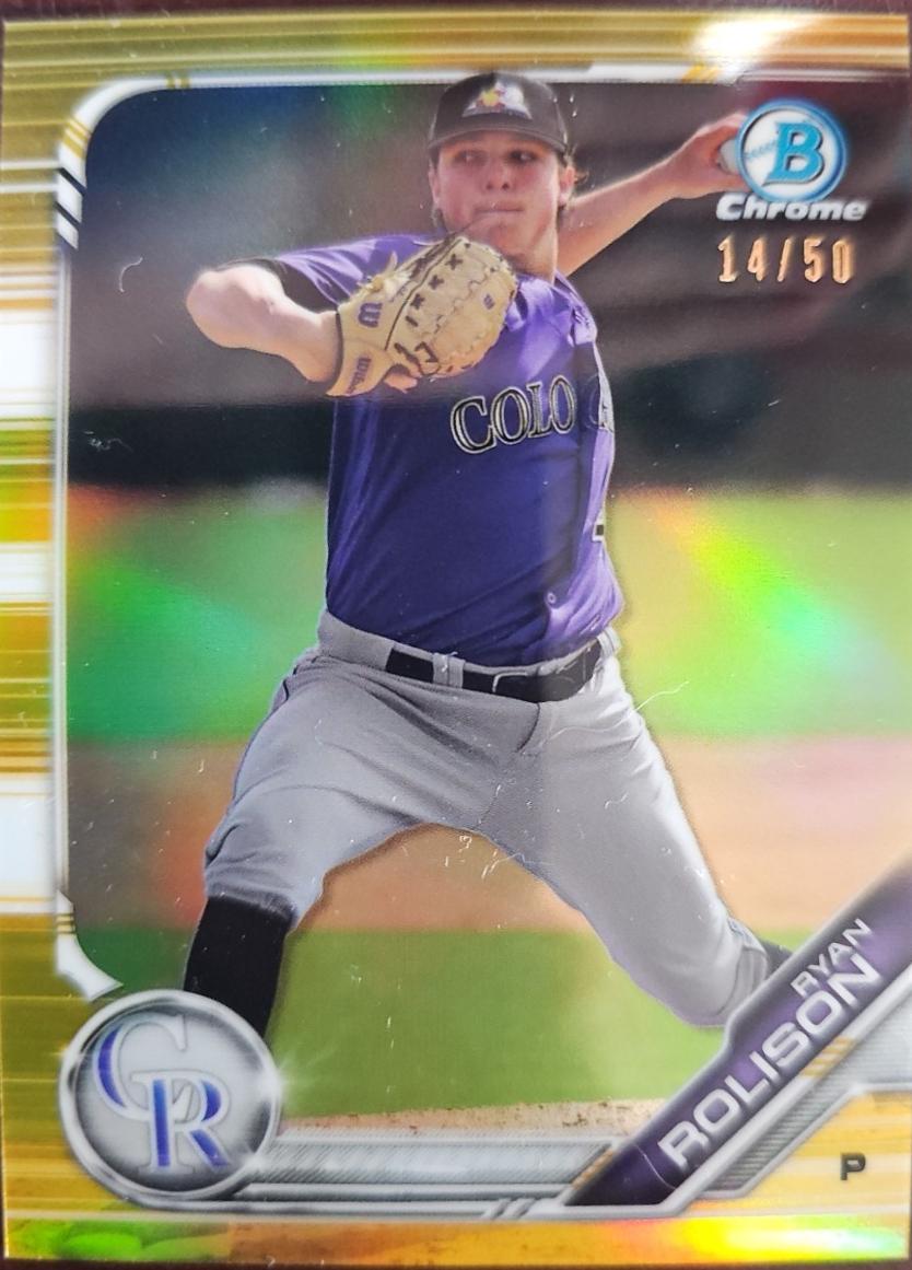 Ryan Rolison [Gold Refractor] #BCP-196