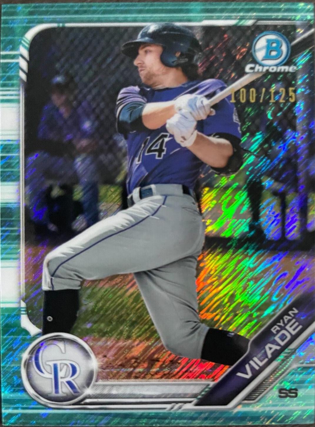 Ryan Vilade [Aqua Shimmer Refractor] #BCP-36
