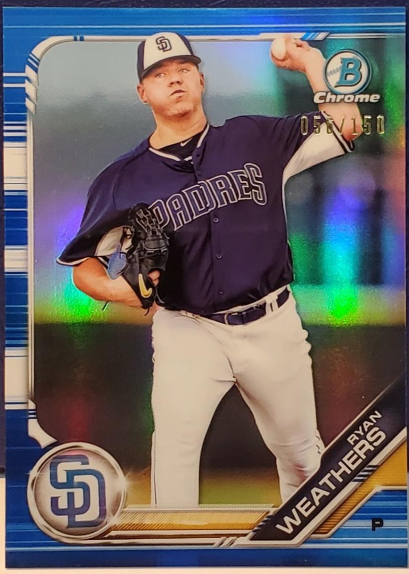 Ryan Weathers [Blue Refractor] #BCP-66