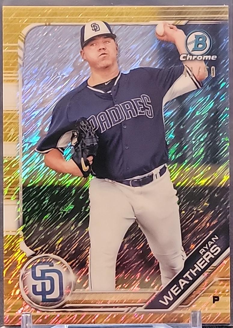 Ryan Weathers [Gold Shimmer Refractor] #BCP-66