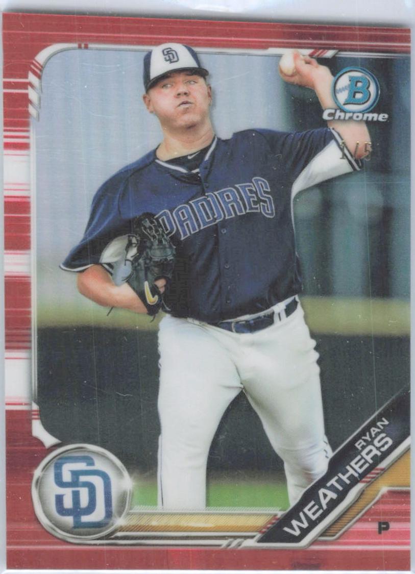 Ryan Weathers [Red Refractor] #BCP-66