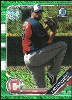 Sam Hentges [Green Shimmer Refractor] #BCP-246