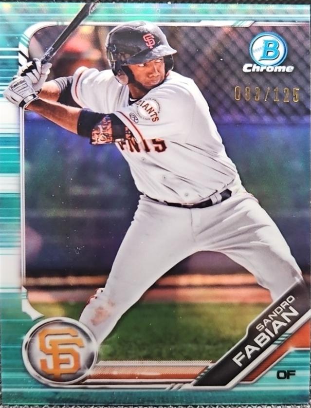 Sandro Fabian [Aqua Shimmer Refractor] #BCP-38