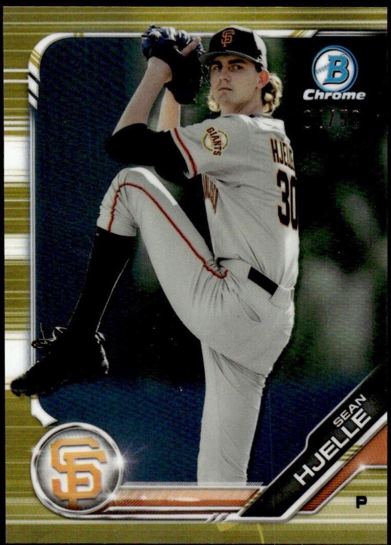 Sean Hjelle [Gold Refractor] #BCP-183