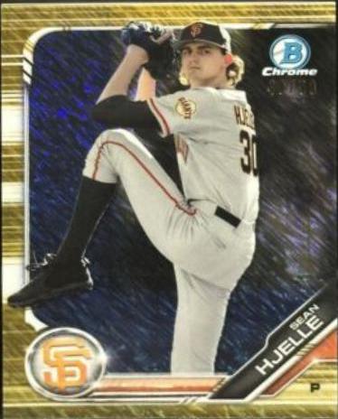 Sean Hjelle [Gold Shimmer Refractor] #BCP-183
