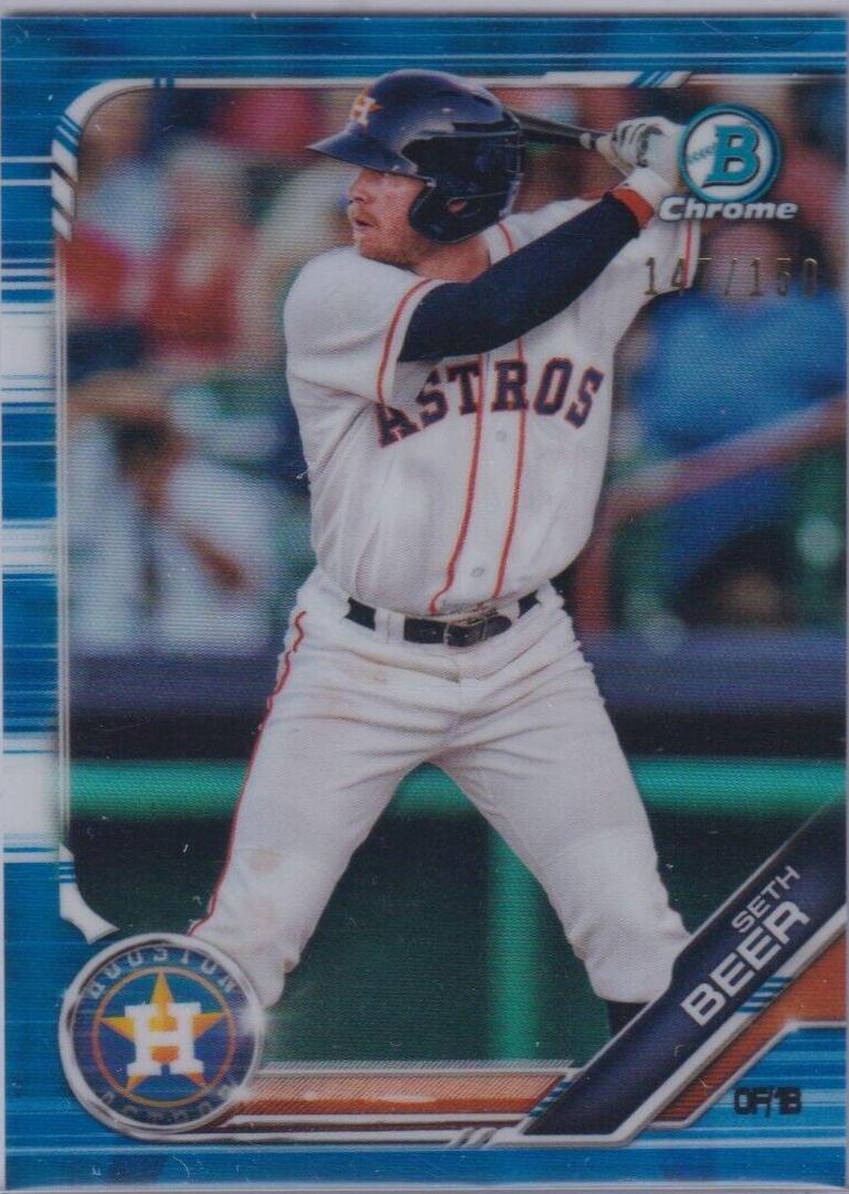 Seth Beer [Blue Refractor] #BCP-14