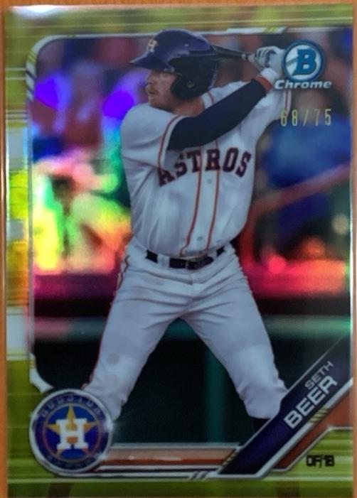 Seth Beer [Yellow Refractor] #BCP-14