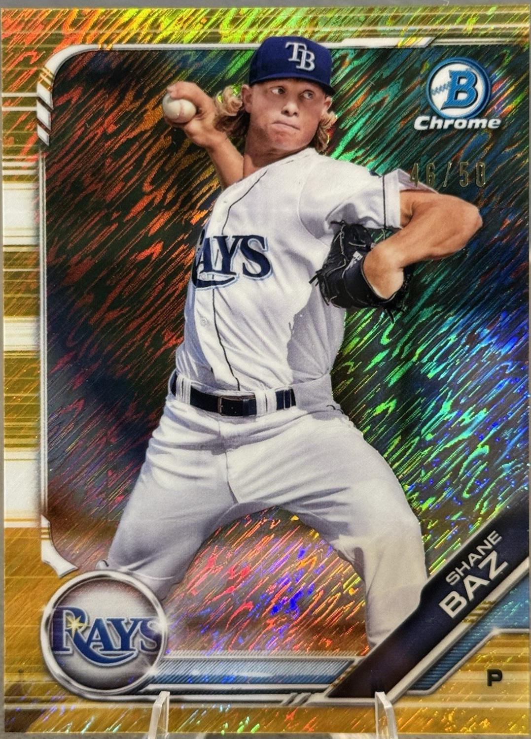 Shane Baz [Gold Shimmer Refractor] #BCP-117