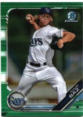 Shane Baz [Green Shimmer Refractor] #BCP-117