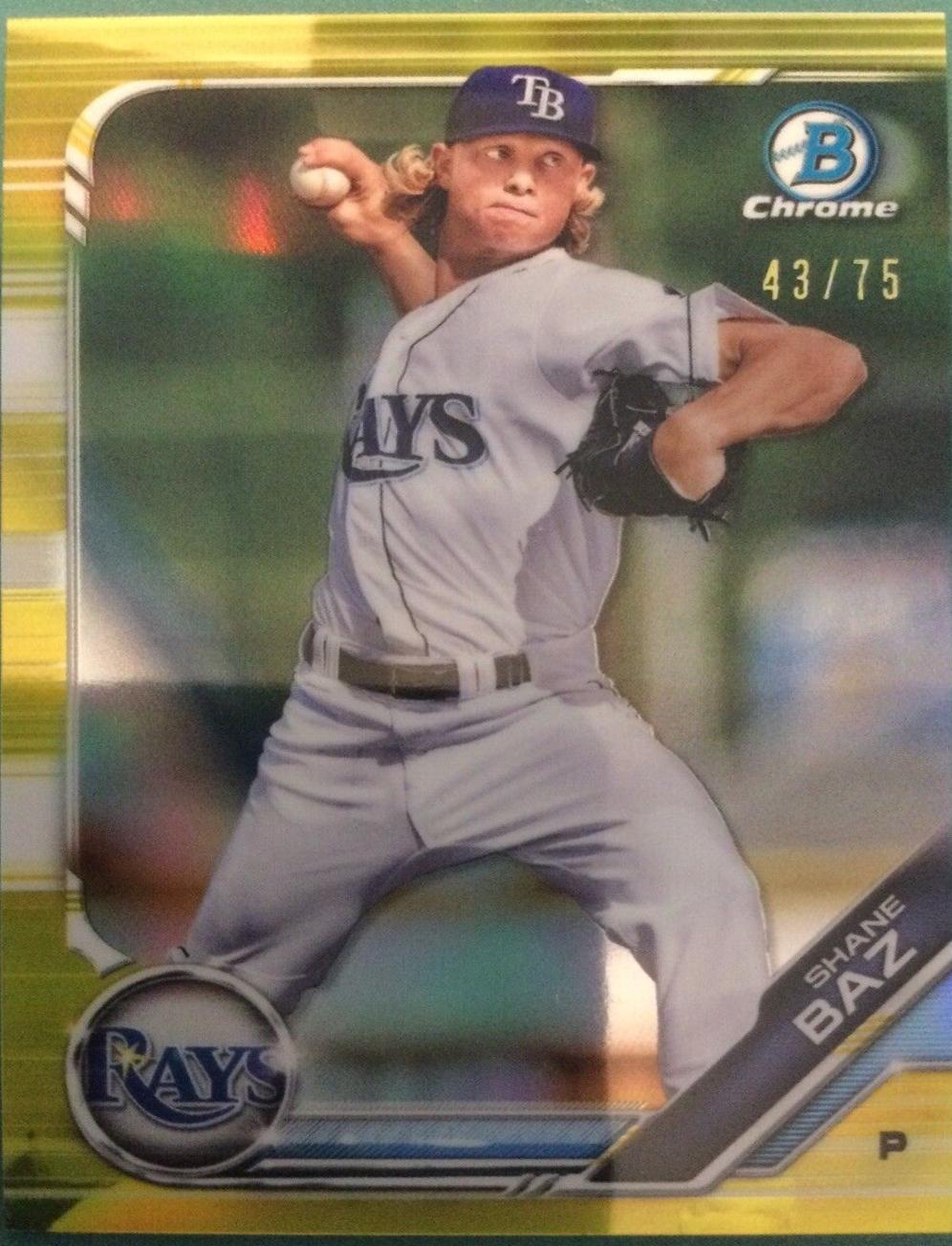 Shane Baz [Yellow Refractor] #BCP-117